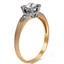 The Calida Ring, smalltop view on a hand