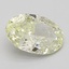 1.72 Ct. Light Greenish Yellow Oval Lab Grown Diamond