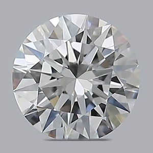 Round diamond — real photo