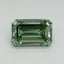 2.05 Ct. Fancy Vivid Pacific Green Emerald Lab Grown Diamond