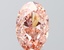 2.56 Ct. Fancy Vivid Pink Oval Lab Grown Diamond