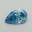 1.05 Ct. Fancy Vivid Blue Pear Lab Grown Diamond