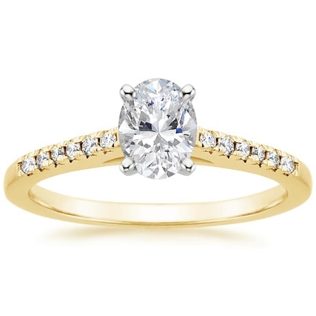 18K Yellow Gold Sonora Diamond Bridal Set (1/4 ct. tw.)