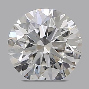 Round diamond — real photo