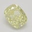 0.63 Ct. Fancy Yellow Cushion Diamond