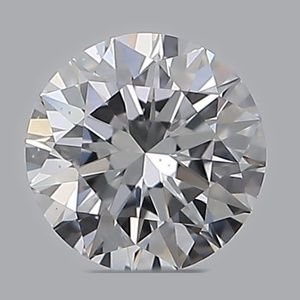 Round diamond — real photo