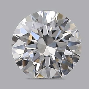 Round diamond — real photo