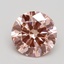 2.00 Ct. Fancy Intense Pink Round Lab Grown Diamond