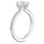 18K White Gold Cecilia Floating Diamond Ring (1/3 ct. tw.), smallside view