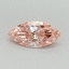 0.60 Ct. Fancy Vivid Pink Marquise Lab Grown Diamond