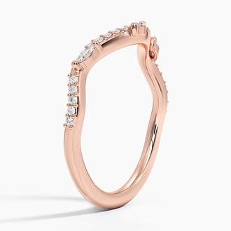 Luxe Willow Curved Diamond Ring