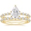 18KY Moissanite Marseille Diamond Bridal Set (1/2 ct. tw.), smalltop view