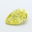 4.05 Ct. Fancy Intense Yellow Pear Lab Grown Diamond