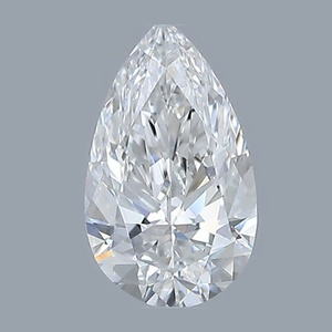 Pear diamond — real photo
