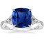 Platinum Zinnia Diamond Ring (1/3 ct. tw.), smalltop view