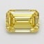 4.41 Ct. Fancy Intense Yellow Emerald Lab Grown Diamond
