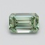 1.03 Ct. Fancy Intense Pacific Green Emerald Lab Grown Diamond