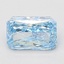 1.52 Ct. Fancy Vivid Blue Radiant Lab Grown Diamond