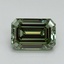 1.50 Ct. Fancy Vivid Green Emerald Lab Grown Diamond