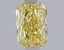 1.08 Ct. Fancy Vivid Yellow Yellow Radiant Lab Grown Diamond