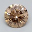 1.39 Ct. Light  Brown Round Lab Grown Diamond