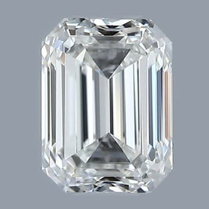 Emerald diamond — real photo