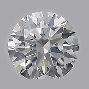 Round diamond — real photo