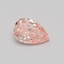 0.36 Ct. Fancy Vivid Pink Pear Lab Grown Diamond