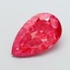 4.10 Ct. Fancy Vivid  Pink Pear Lab Grown Diamond