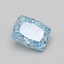 1.10 Ct. Fancy Vivid Blue Cushion Lab Grown Diamond
