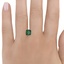 7.6x7.2mm Teal Cushion Sapphire, smalladditional view 1
