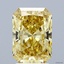 2.64 Ct. Fancy Intense  Yellow Radiant Lab Grown Diamond