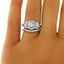 The Chemisa Matched Set, smallzoomed in top view on a hand