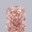 3.01 Ct. Fancy Intense  Pink Cushion Lab Grown Diamond