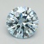 3.10 Ct. Fancy Intense Blue Round Lab Grown Diamond