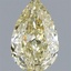 1.59 Ct. Fancy  Yellow Pear Lab Grown Diamond