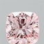 3.07 Ct. Fancy Intense Pink Cushion Lab Grown Diamond