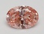 2.01 Ct. Fancy Vivid Pink Oval Lab Grown Diamond