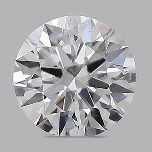 Round diamond — real photo