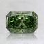 1.01 Ct. Fancy Vivid Pacific Green Radiant Lab Grown Diamond