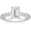 18K White Gold Anthology Half-Coverage Diamond Ring (1/2 ct. tw.), smalltop view