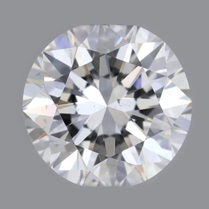 Round diamond — real photo