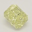 0.74 Ct. Fancy Yellow Radiant Diamond