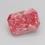 2.01 Ct. Fancy Vivid  Pink Radiant Lab Grown Diamond