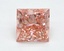 3.03 Ct. Fancy Vivid Pink Princess Lab Grown Diamond