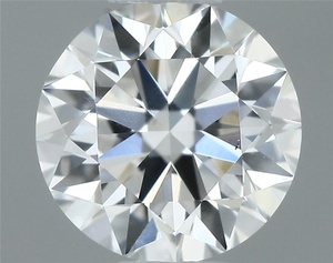 Round diamond — real photo