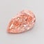 1.51 Ct. Fancy Brownish Orange Pear Lab Grown Diamond