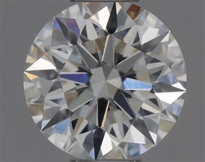 Round diamond — real photo