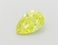 1.03 Ct. Fancy Vivid Yellow Pear Lab Grown Diamond