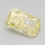 1.01 Ct. Fancy Intense  Yellow Radiant Lab Grown Diamond